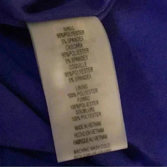 Vince Camuto Midi dress cob cobalt purple women’s size 8 - Picture 4 of 14